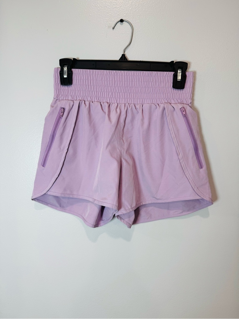 Rosvigor Womens Athletic High Waisted Shorts Running Workout Gym XS Purple